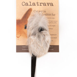 CALATRAVA RATONCITO CON RABITO DE CUERO