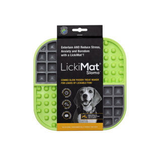 LICKIMAT PERRO SLOMO VERDE