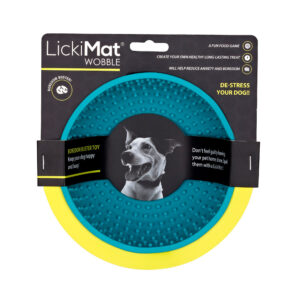 LICKIMAT PERRO WOBBLE TURQUESA