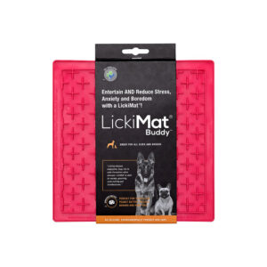 LICKIMAT PERRO CLASSIC BUDDY ROSA
