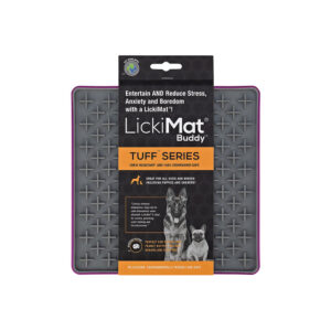 LICKIMAT PERRO TUFF BUDDY MORADO