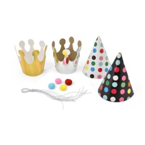 PARTY SET GORROS 6pcs.