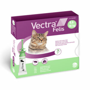 VECTRA FELIS Gato 3 Pipetas 0,6-10 Kg